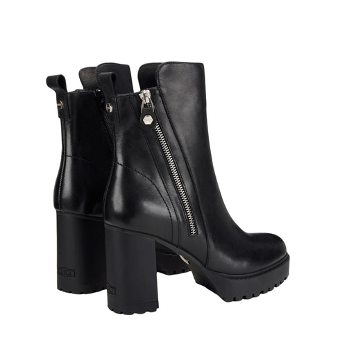 Stivaletto Donna in pelle Jagger laterale e retro